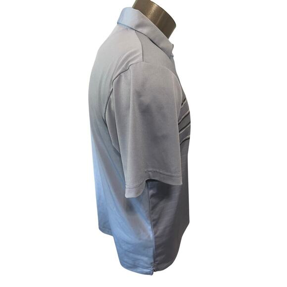 Callaway OptiDri Mens Striped Short Sleeve Polo - Picture 4 of 5